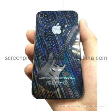 3D Guitar Design Screen Protector for iPhone 4 Front and Back